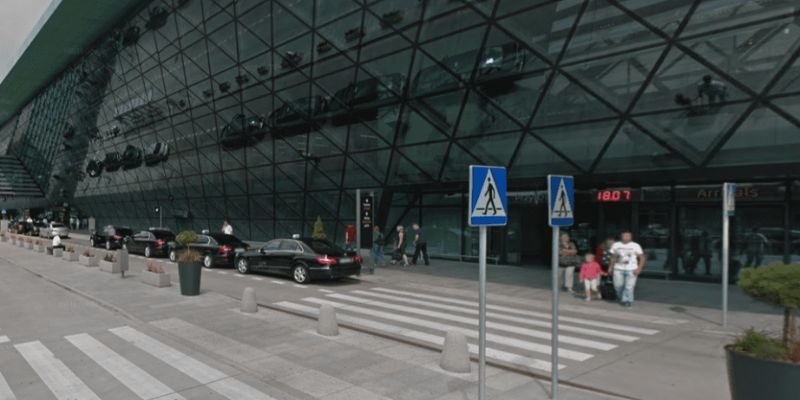 Lufthansa Airlines Krakow Airport Office in Poland