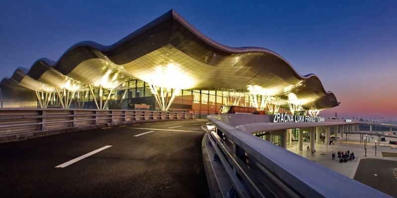 Lufthansa Airlines Zagreb Airport Office in Croatia