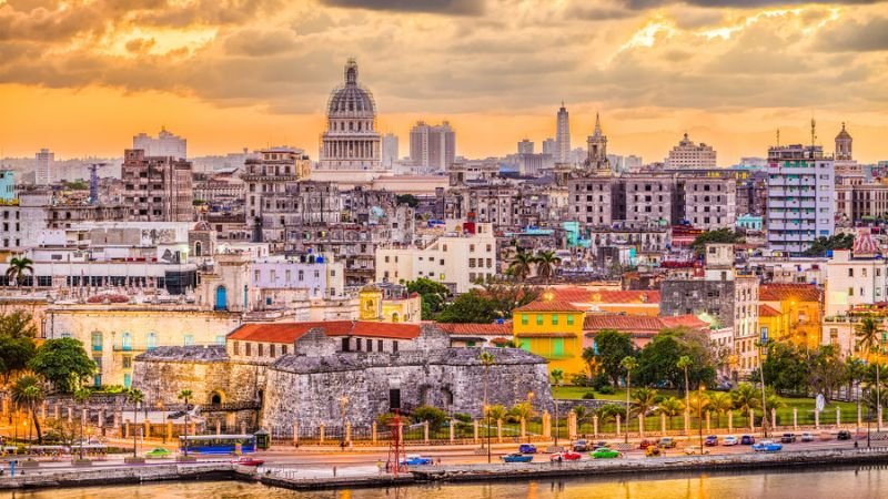 Air France Havana office in Cuba